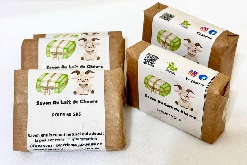 Savon au Lait de Chèvre 100% naturel